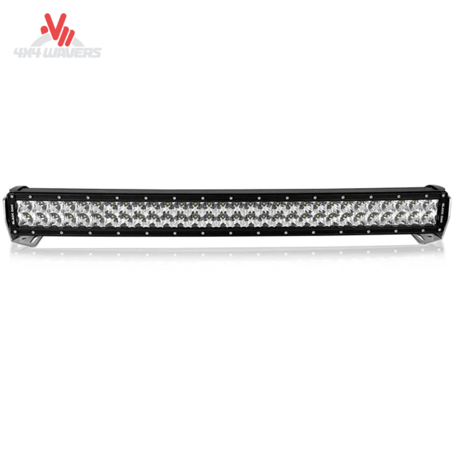 Barra de luz LED dual de 30 pulgadas Go Performance L3 con haz combinado, montada en un vehículo todoterreno para mejorar la visibilidad.