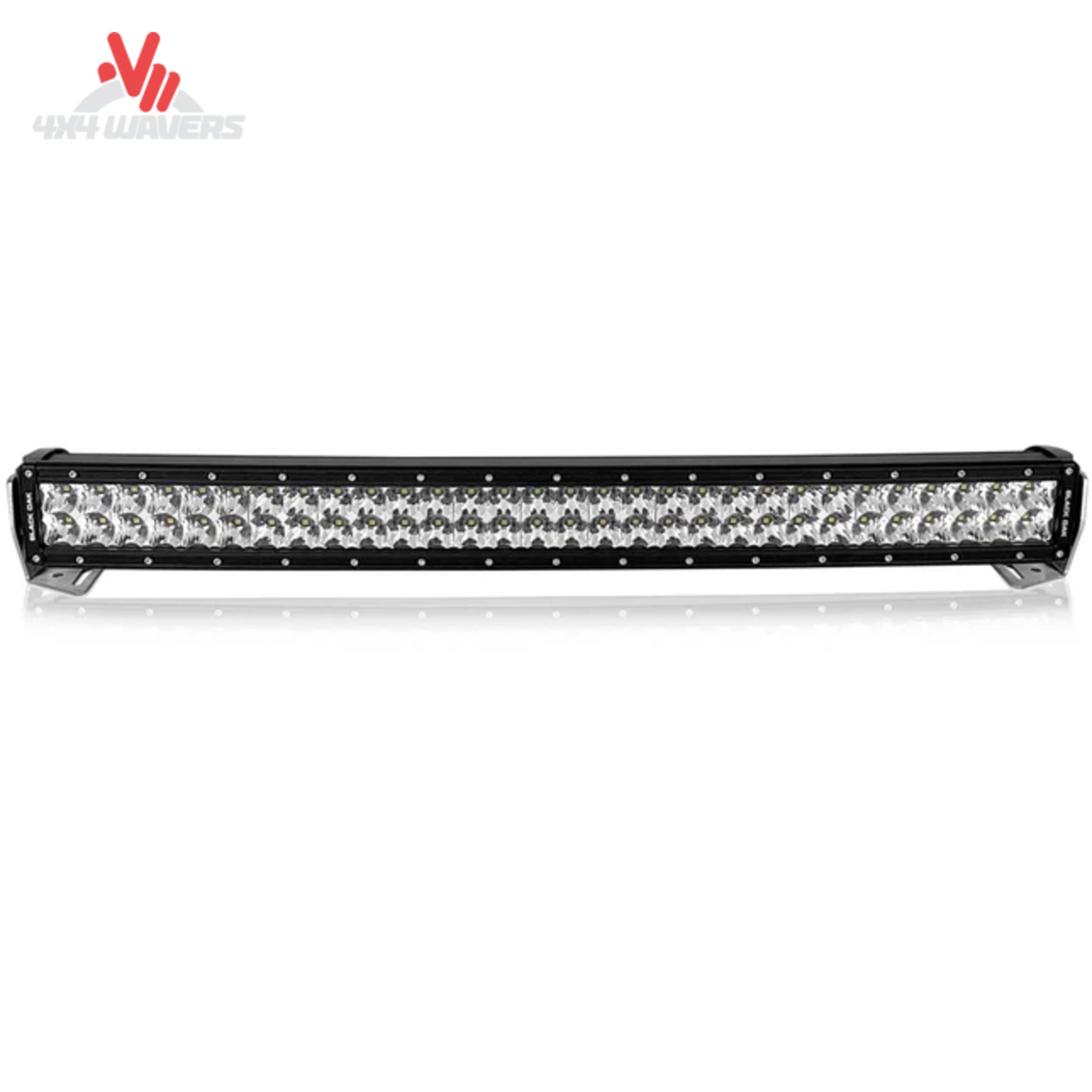 Barra de luz LED dual de 30 pulgadas Go Performance L3 con haz combinado, montada en un vehículo todoterreno para mejorar la visibilidad.