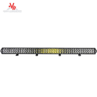 Go Performance L3 barra de luz LED de doble fila de 40 pulgadas con haz combinado SAE, vista frontal mostrando equipo de iluminación todoterreno duradero.