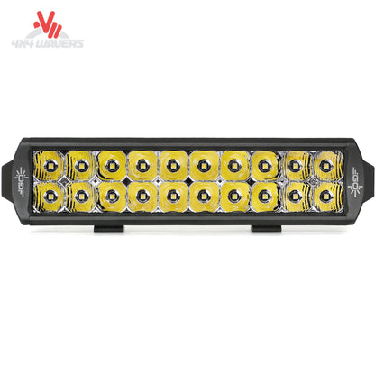 Barra de luces LED Go Performance L3 de 50 pulgadas, doble fila, con haz combinado SAE, vista de frente. Iluminación todoterreno para vehículos.
