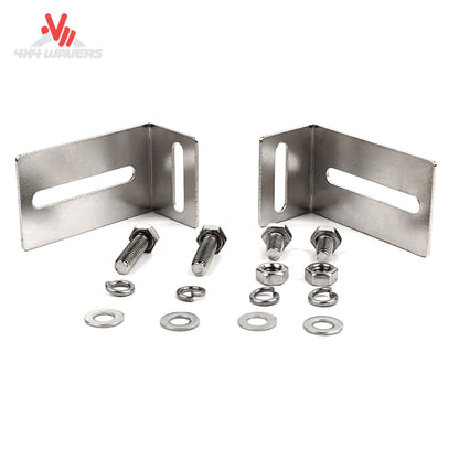 Barra de luz LED Go Performance L6 de 30 pulgadas, doble fila, haz combinado, montada en vehículo todoterreno para mayor visibilidad.