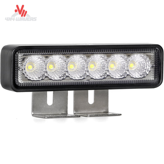 Go Performance L6 30-inch dual-row LED light bar with combo beam mounted on off-road vehicle for enhanced visibility.