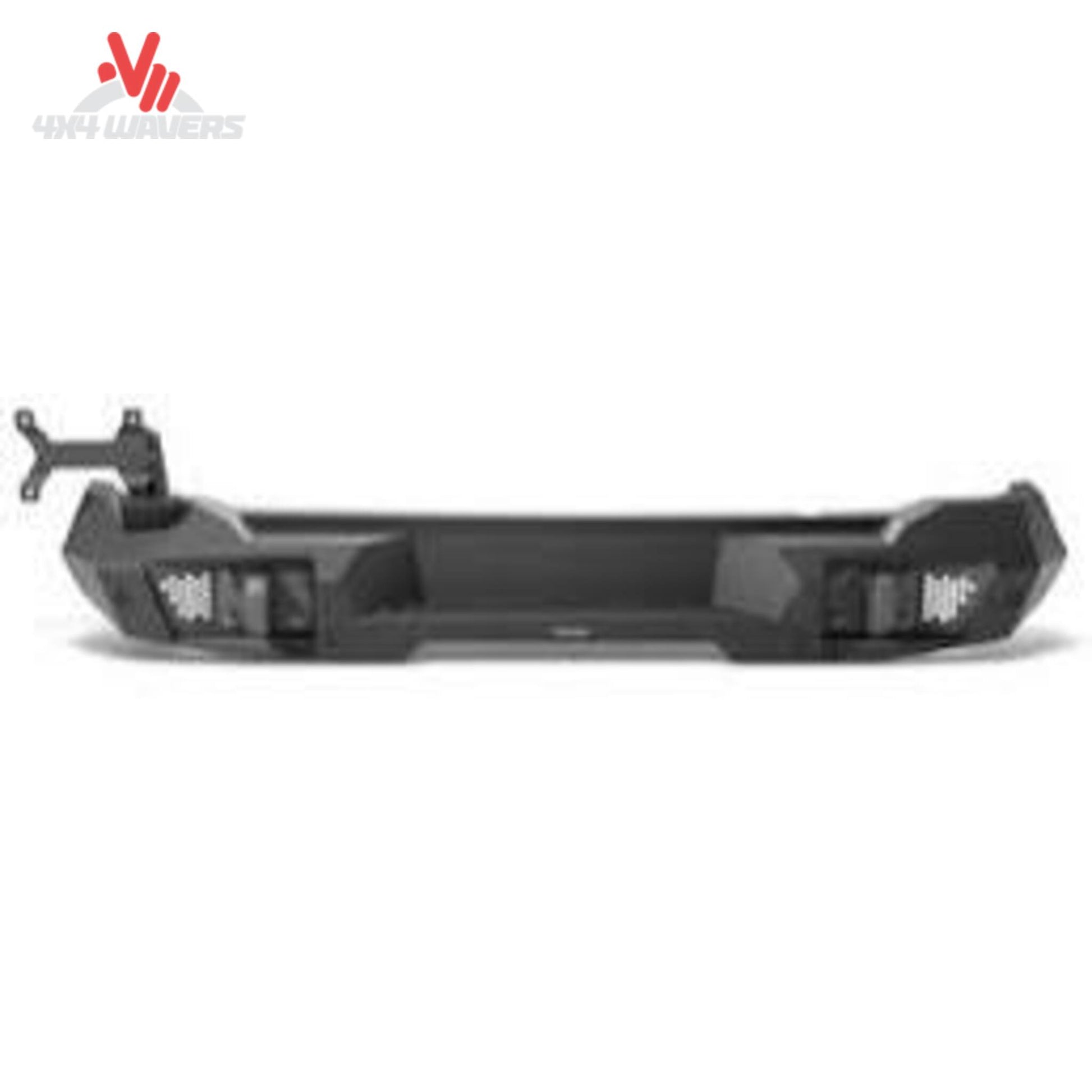 Go Rhino BR20.5 heavy-duty rear bumper with integrated corner step and traction pad for 2021-2026 Ford F-150 pickup truck.