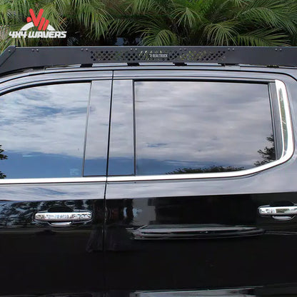 Installed Go Rhino Ceros low profile rack on 2020 Sierra 1500 Crew Cab SKU 5933110T