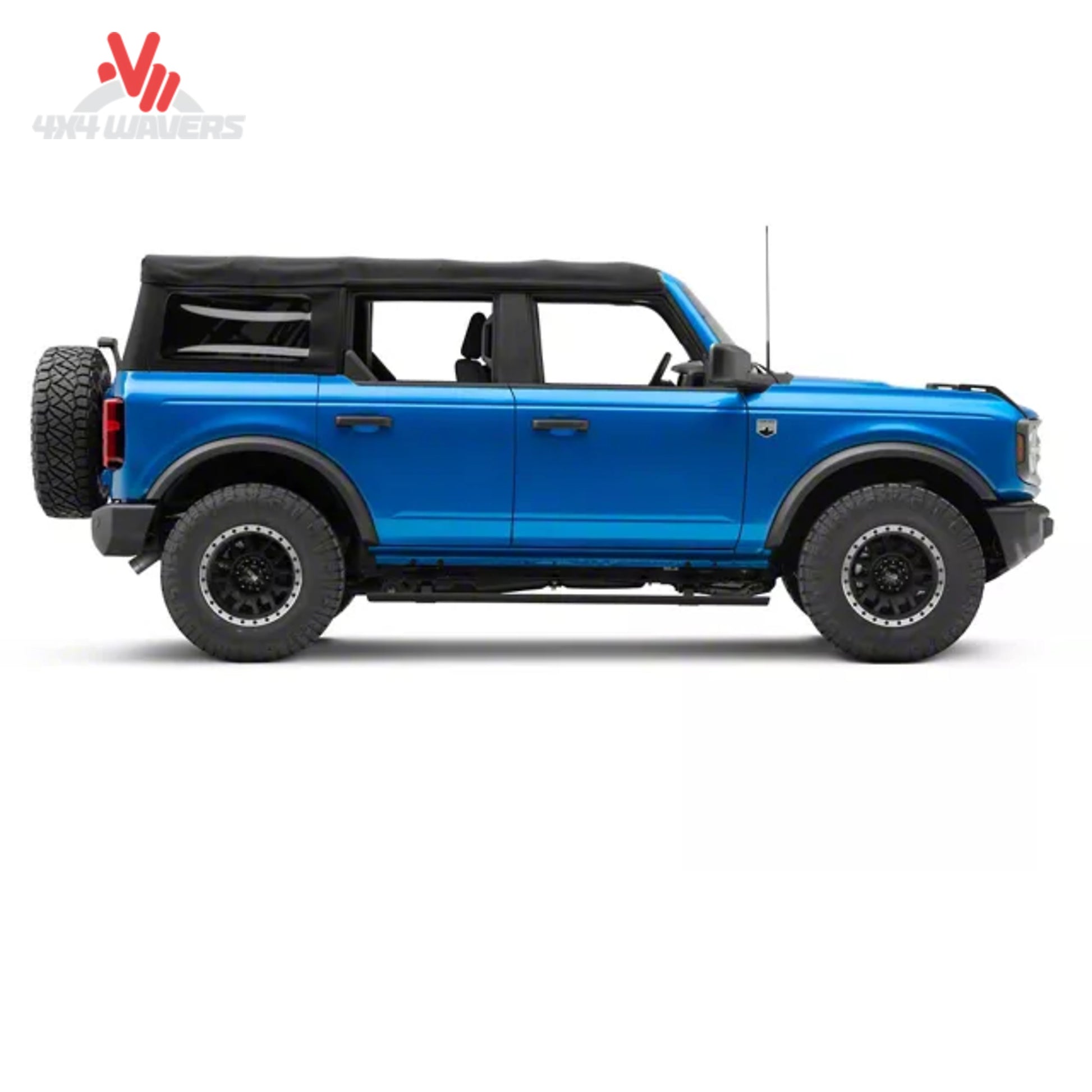 Go Rhino E1 deployed electric side step for Ford Bronco