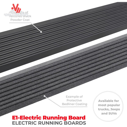 Go Rhino E1 electric running boards for 2021-2026 Ford Bronco 4-door