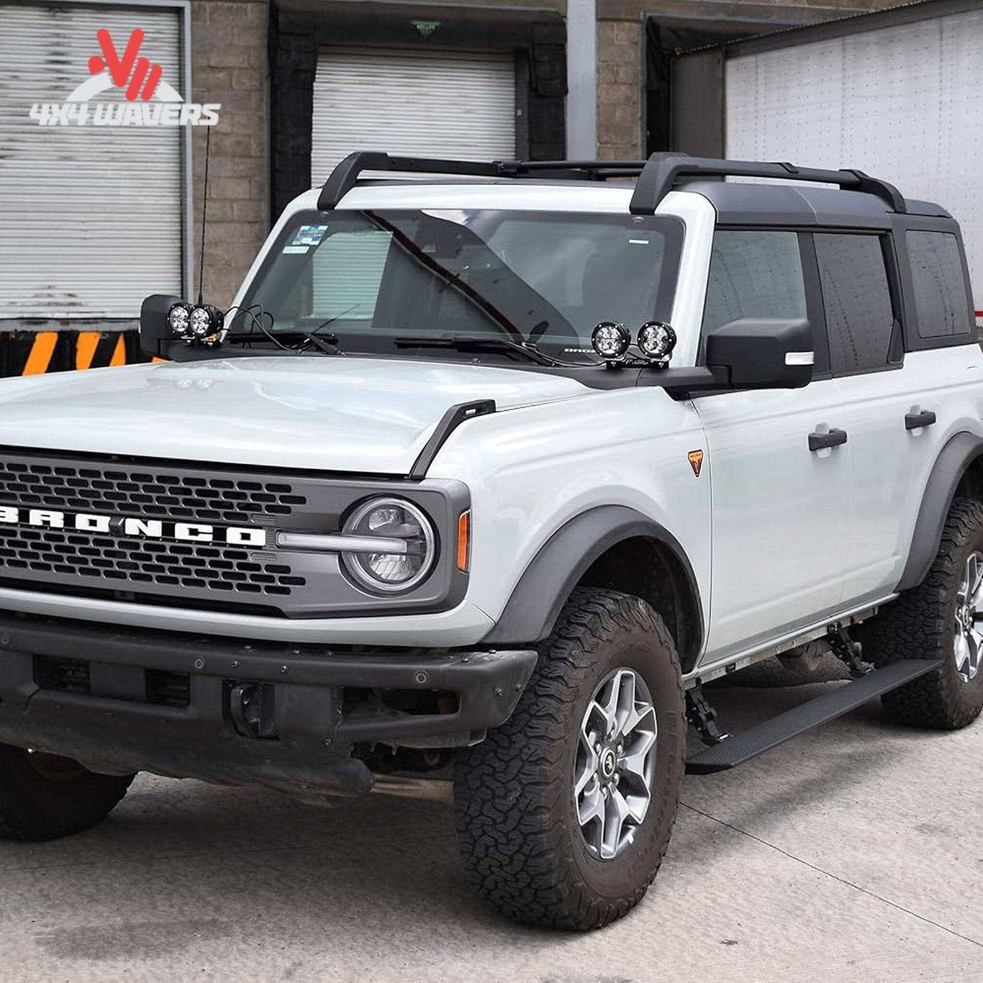 Go Rhino E1 electric running boards for 2021-2026 Ford Bronco 4-door