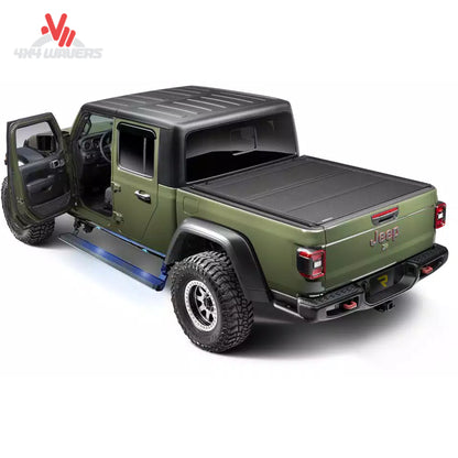 Tablas eléctricas Go Rhino E-Board E1 instaladas en Jeep Gladiator JT