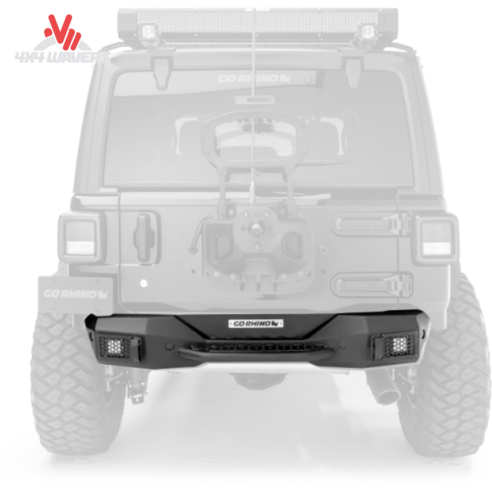 alt
Parachoques trasero Go Rhino Rockline de gran despeje para Jeep Wrangler JL