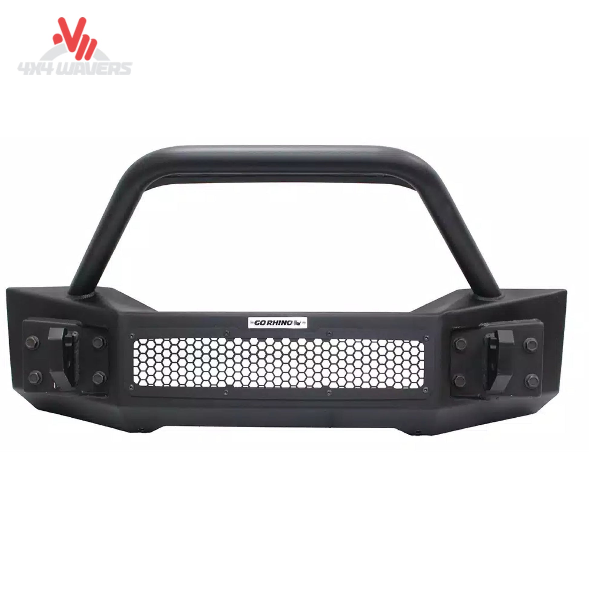 txt
Parachoques de winche Go Rhino Rockline Stubby para Jeep Wrangler JK/JL y Gladiator JT con barra superior, diseño resistente para todoterreno.