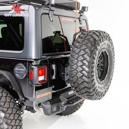 alt
Parachoques trasero corto Go Rhino Rockline instalado en Jeep Wrangler JL