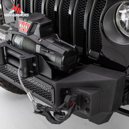 alt
Parachoques de acero corto Go Rhino Rockline instalado en Jeep Wrangler JK, JL y Gladiator JT para protección todoterreno.