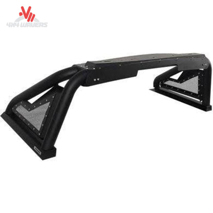 Textured black steel 3-inch roll bar for GMC Sierra 1500 truck bed SKU 911010T