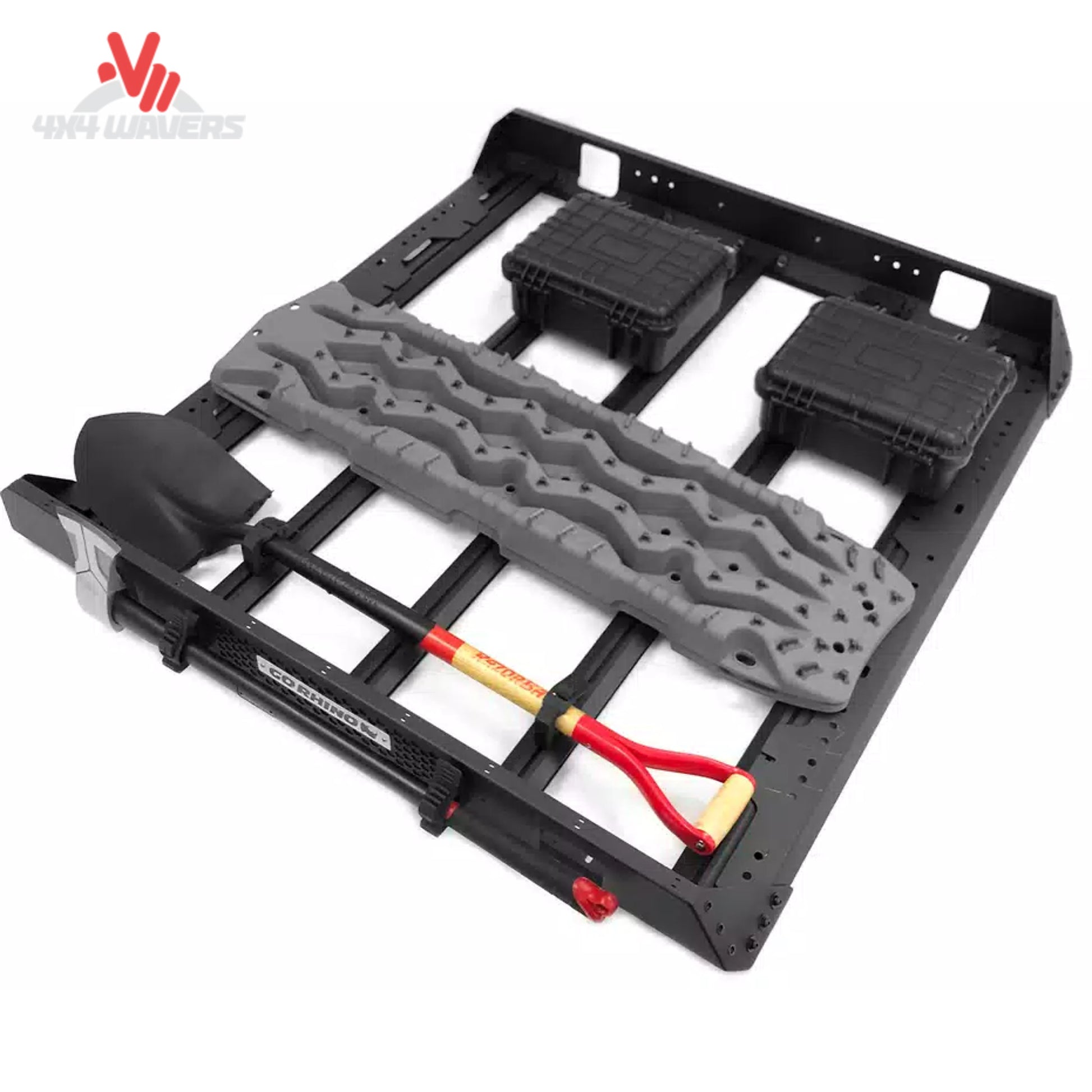 Go Rhino SRM400 aluminum crossbar track mounting system