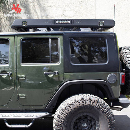 Go Rhino SRM400 modular roof rack basket 58x52 universal jeep cargo carrier