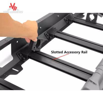 Sistema de montaje de accesorios con barra transversal de aluminio Go Rhino SRM468