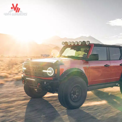 Side profile view of Havoc EVOC Bronco fender flares