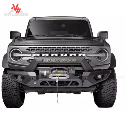 Havoc Steel Bender winch-ready front bumper for 2021-2026 Ford Bronco