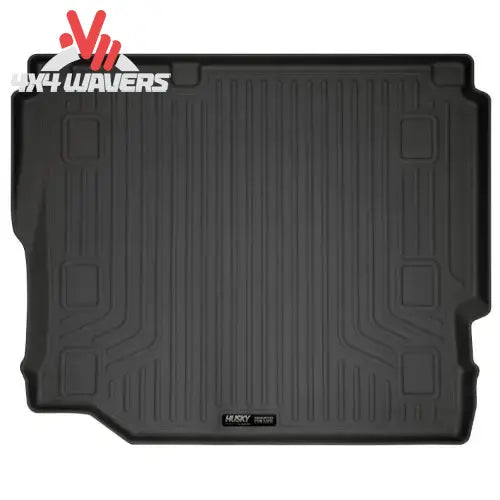 Forro de carga Husky WeatherBeater para Jeep Wrangler JL Unlimited 2018-2025, tapetes duraderos con ajuste personalizado y superficie texturizada.