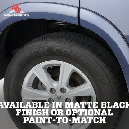 Husky OE Style Fender Flares in smooth black ABS for 2021-2026 Ford F-150 trucks, designed for a durable, custom fit.