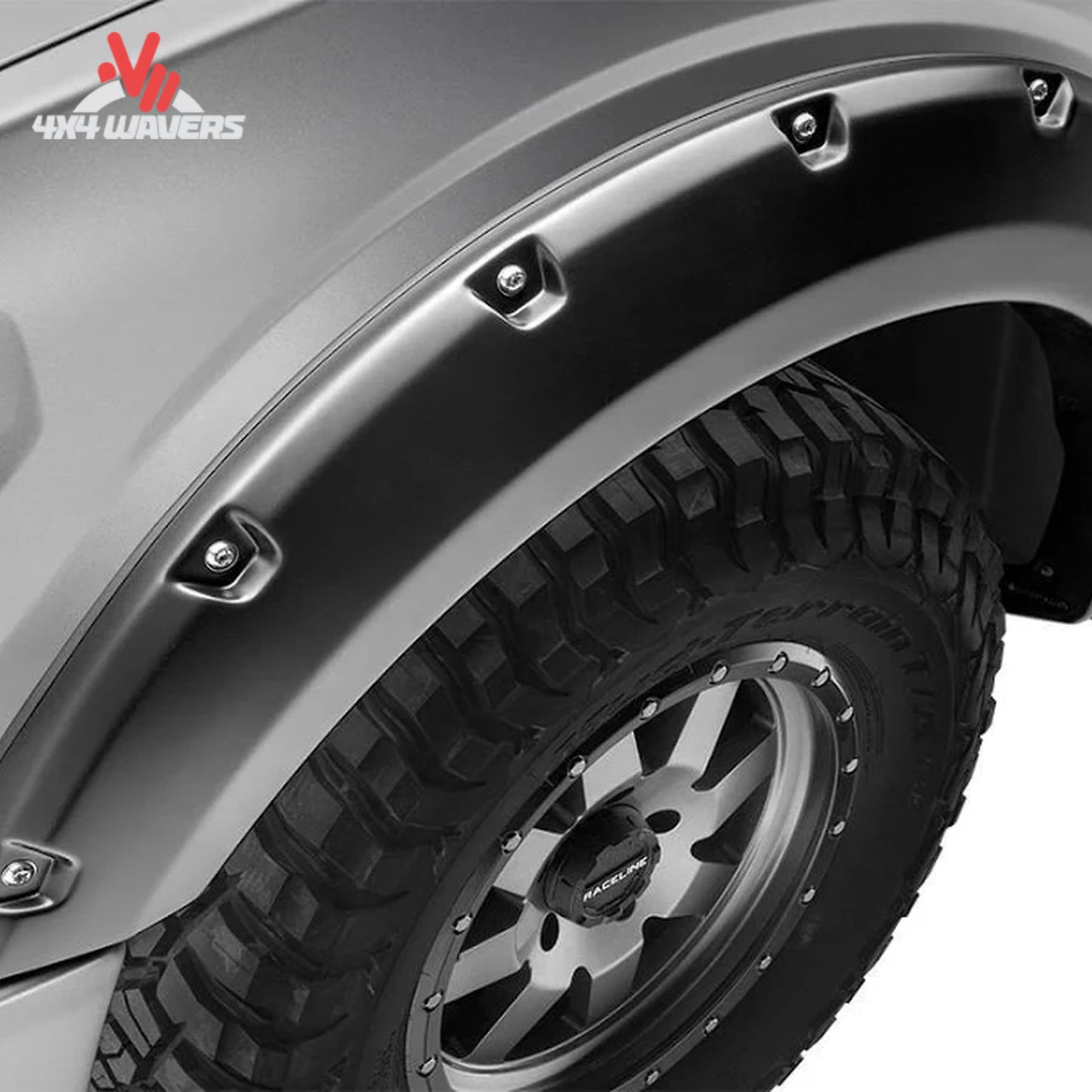 Husky Liners DuraFlex ABS pocket style fender flares for 2021-2026 Ford F-150, featuring smooth texture and durable design.
