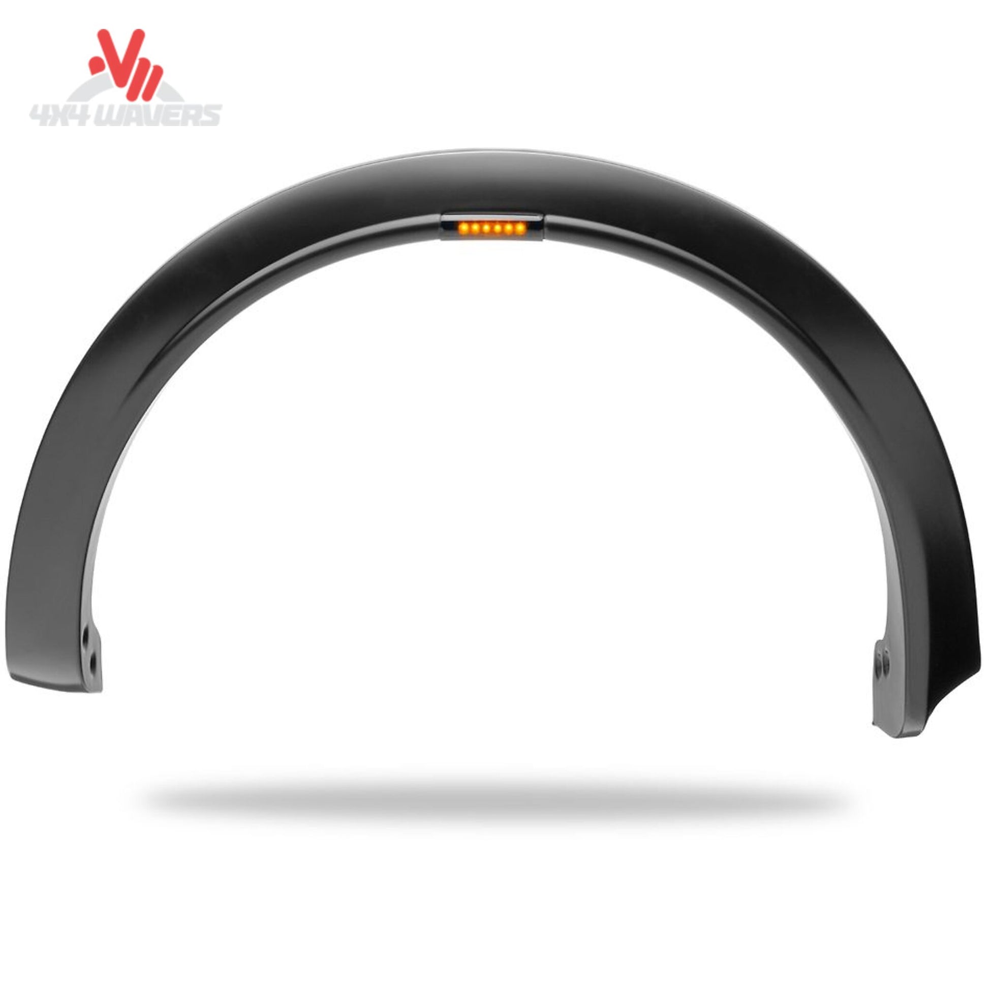 Husky RVL Style Fender Flares with integrated LED lights on a 2021-2026 Ford F-150, showcasing rugged truck accessory design