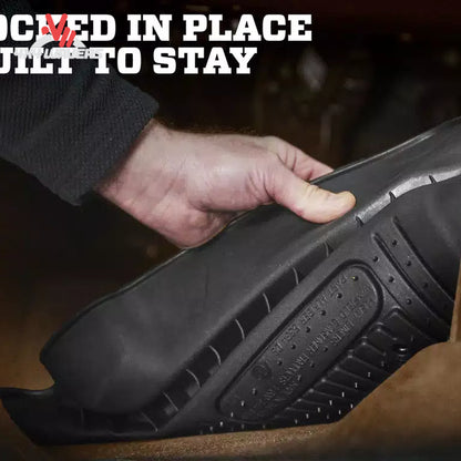 Close-up of anti-slip nibs and cleats on bottom of DuraGrip floor liner SKU 54208