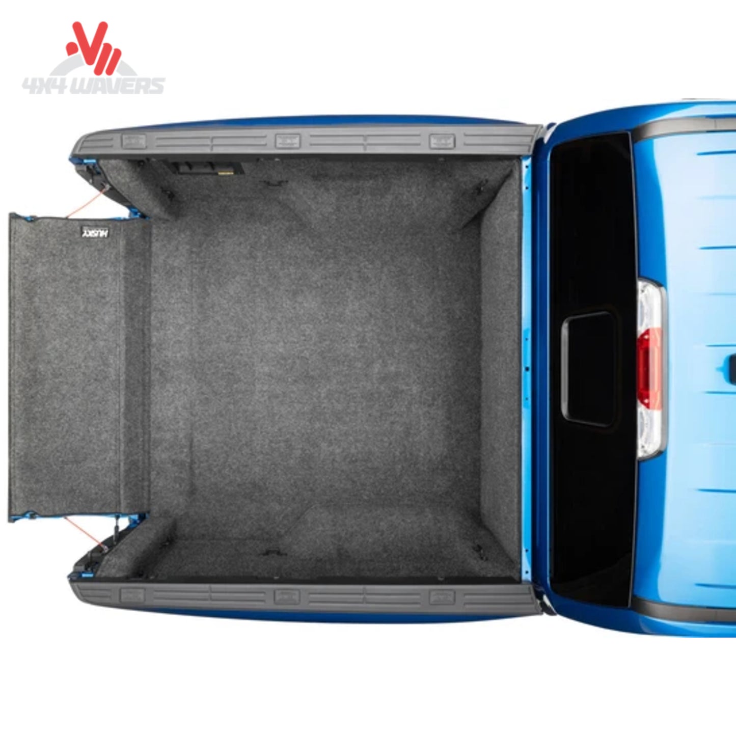 Husky Liners Guardian Comfort full bed liner with tailgate gap guard for 2004-2014 Ford F-150 5.5 ft bed, durable bed mat and liner.