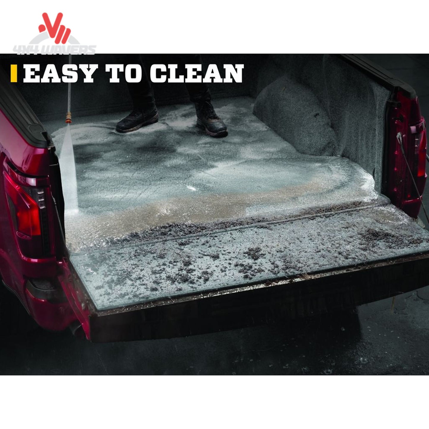 Husky Guardian Comfort Bedliner for Ford F-150 5.5ft bed, durable truck bed mat with textured surface from Husky Liners.