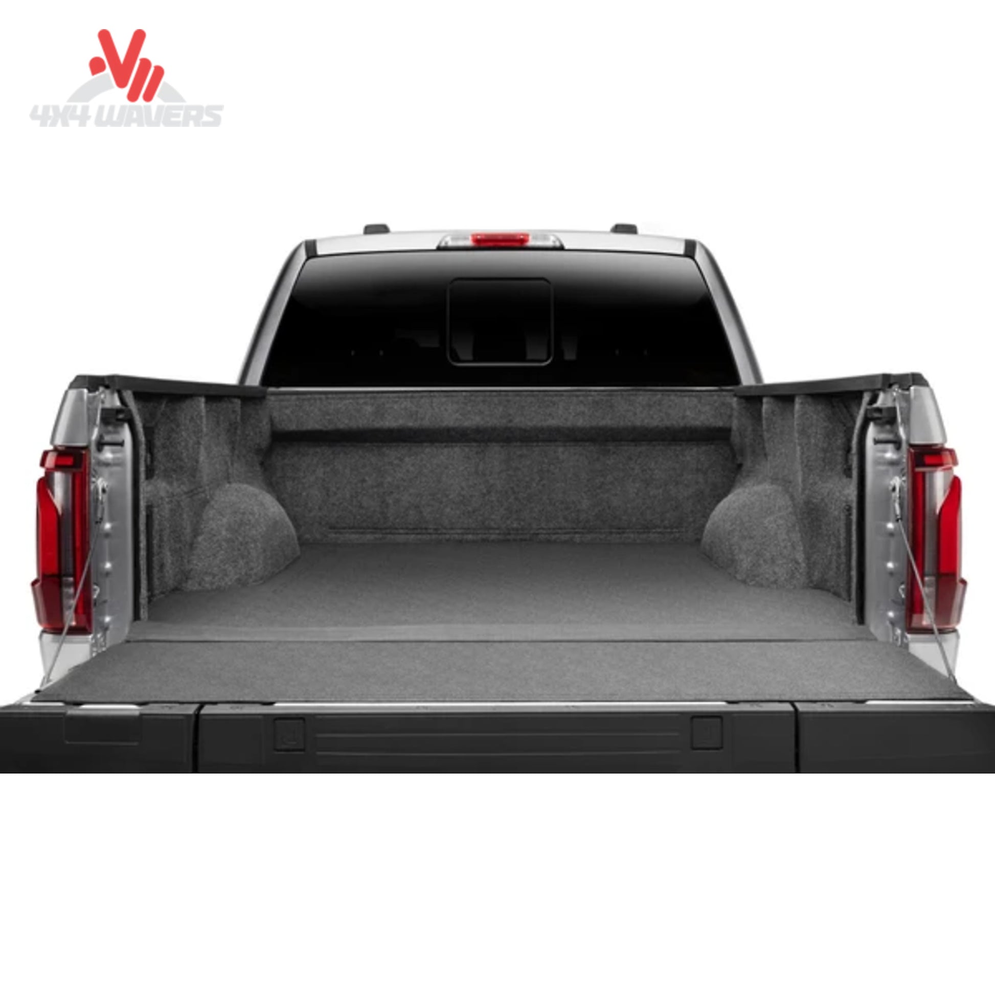 Close-up of Husky Guardian Impact Bed Liner sidewall for Ford F-150 6.5ft bed, showing durable protective material and textured surface.