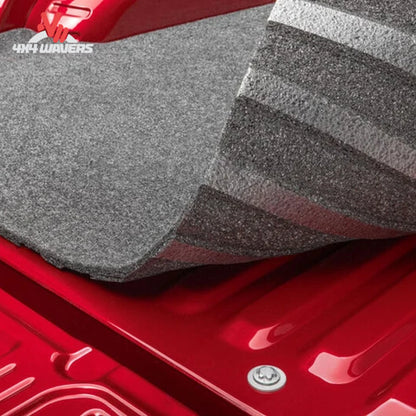 Husky Guardian Comfort Bed Mat for Ford F-150 5.5ft bed, durable liner with protective padding, designed for truck bed protection.