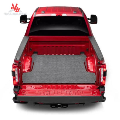 Husky Guardian Comfort Bed Mat installed in a 15-26 Ford F-150 5.5ft bed, providing durable protection for truck bed surfaces.