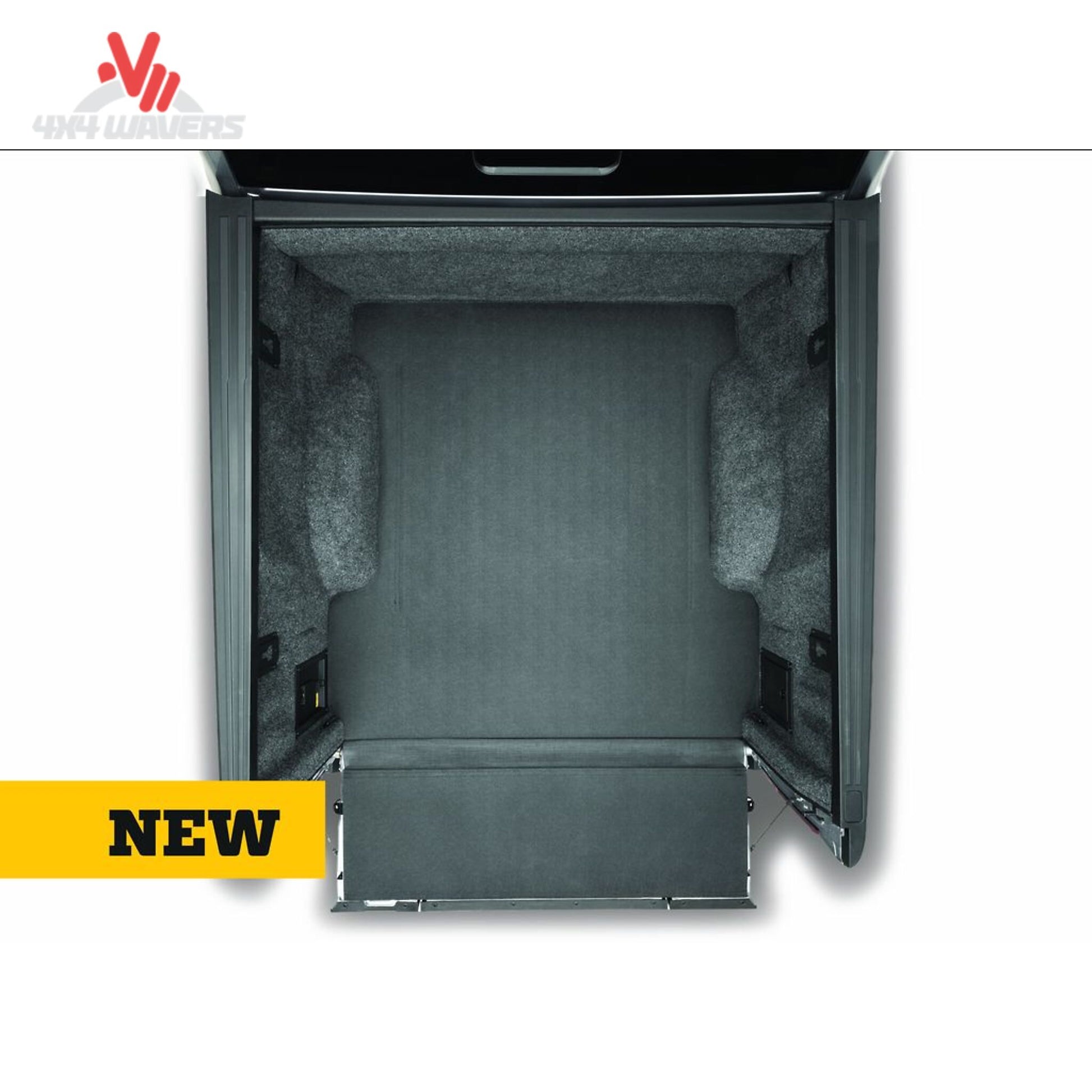 Husky Guardian Impact Bed Liner for 15-26 Ford F-150 with 5.5ft bed, durable bed mat and liner for truck bed protection