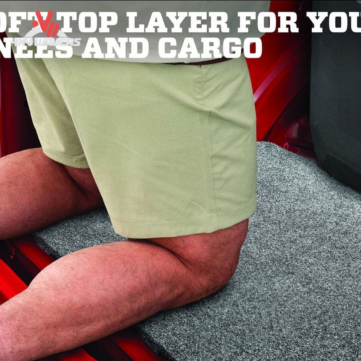 Husky Liners Guardian Comfort Bed Mat for 2004-2014 Ford F-150 5.5 ft bed, durable protective liner with textured surface.