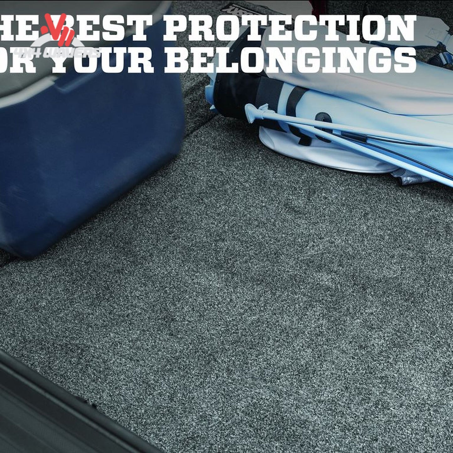Husky Liners Guardian Comfort Bed Mat for 2004-2014 Ford F-150 5.5 ft bed, durable protective liner shown in the image.