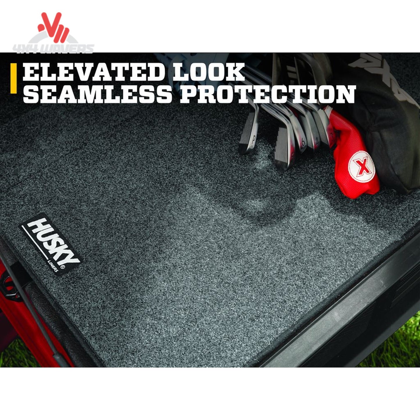 Husky Liners Guardian Comfort full bed liner for 2004-2014 Ford F-150 with 5.5 ft bed, durable truck bed mat and liner.