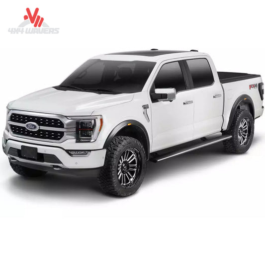 Ford fitted with Husky Liners 2804993 RVL LED running light fender flares