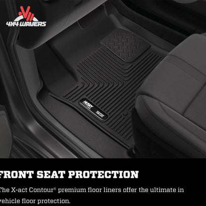 Husky X-Act Contour driver side front floor mat Silverado Sierra HD SKU 54208