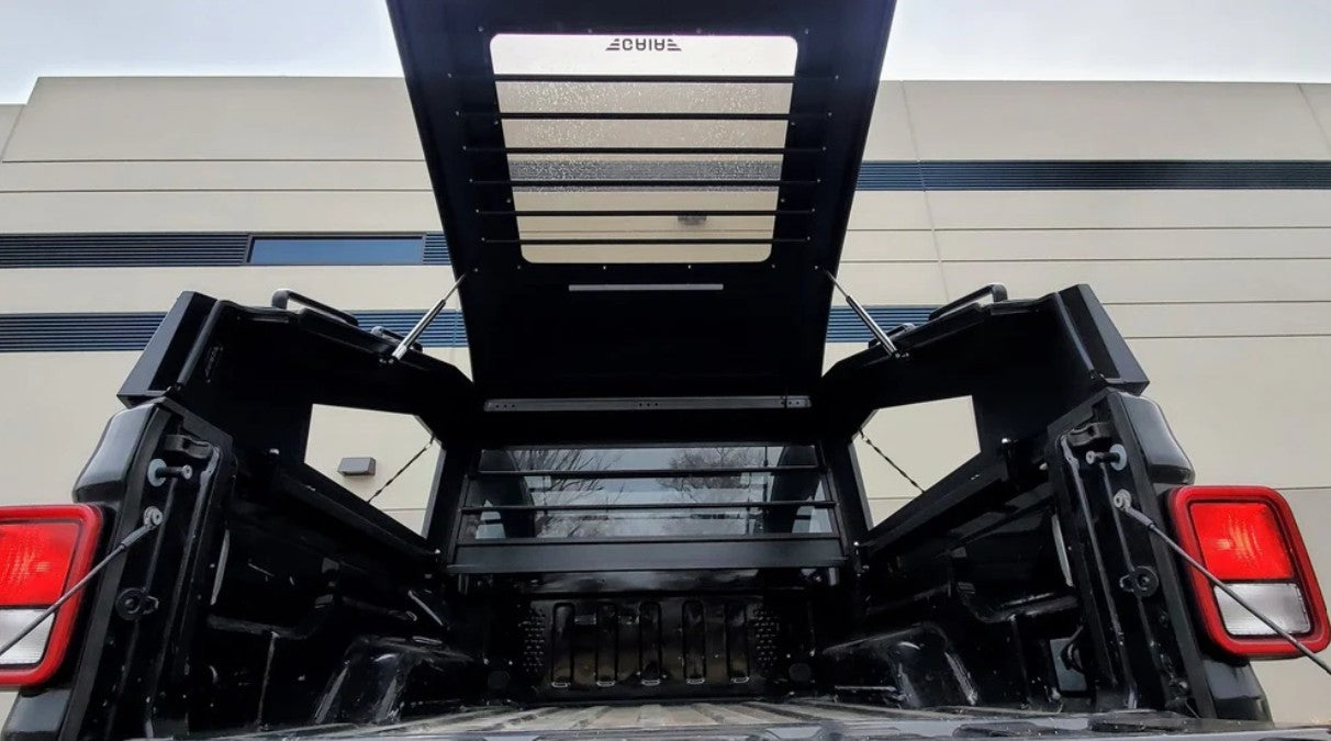 OFFactory Fastback Topper Cover Hardtop Canopy - Tonneau Cover Hardshell - Jeep Gladiator JT 2019+ | Universal | OFFactory by 4X4WAVERS (Image 9)