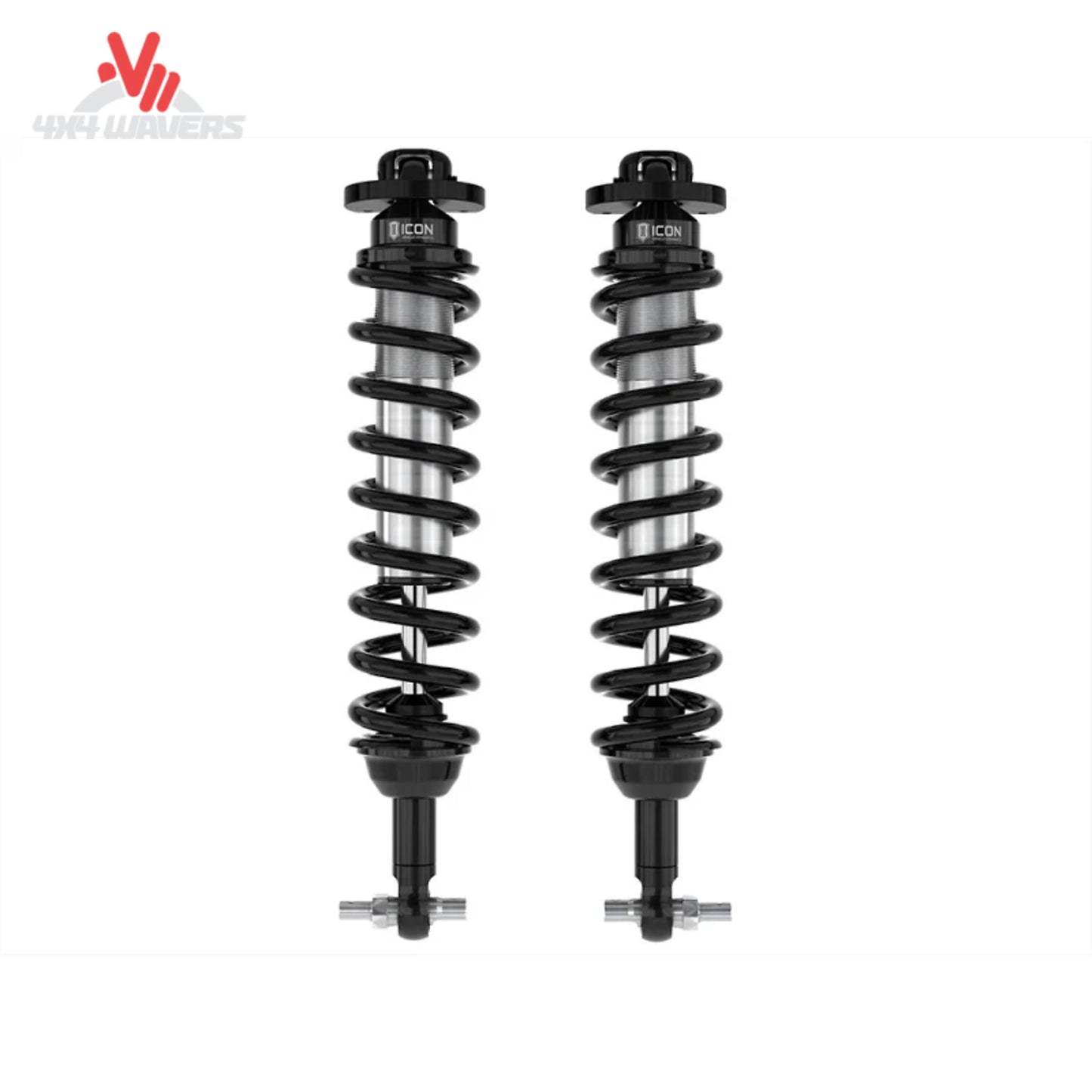 ICON Vehicle Dynamics remote reservoir coilover suspension system engineered for Ford Bronco lift and off-road performance