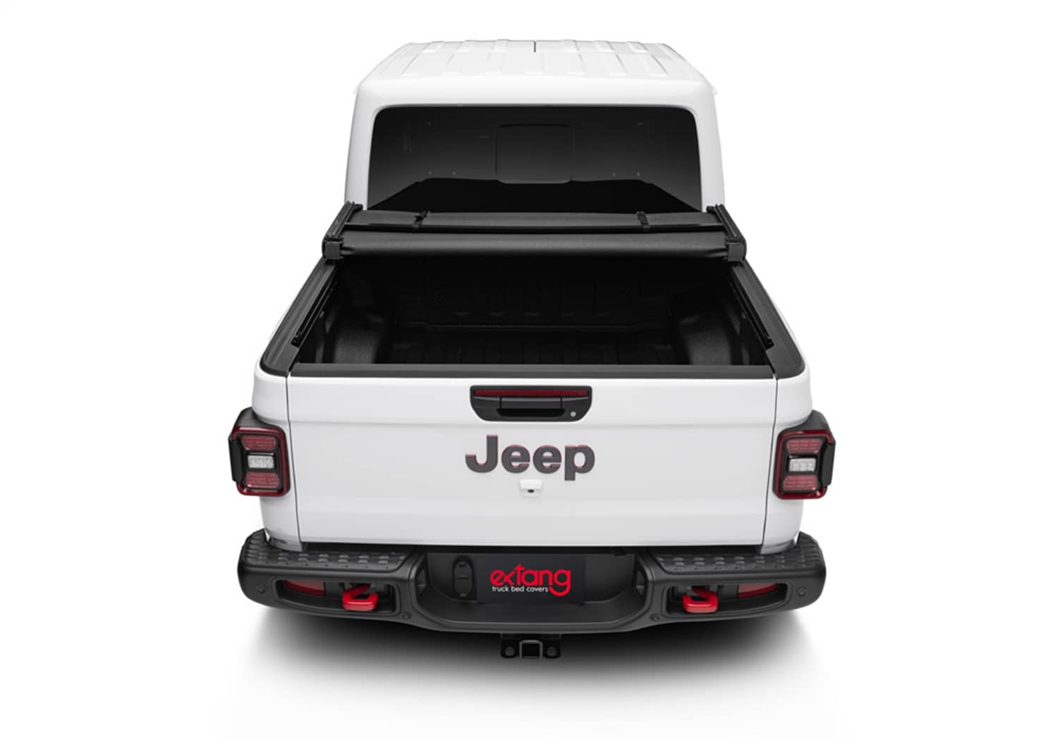Extang Trifecta 2.0 soft folding tonneau cover on a 2020-2026 Jeep Gladiator 5ft bed, showing its sleek, foldable design.