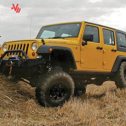 2012-2018 Jeep Wrangler JK Unlimited with Zone Offroad 4 inch suspension lift and 35 inch tires