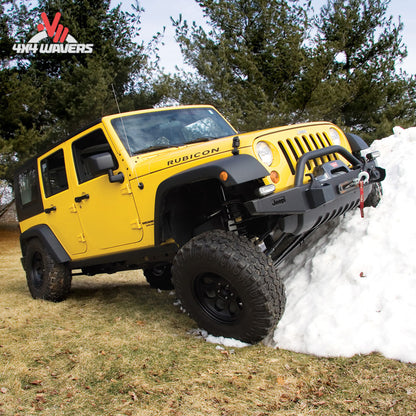 2012-2018 Jeep Wrangler JK Unlimited with Zone Offroad 4 inch suspension lift and 35 inch tires