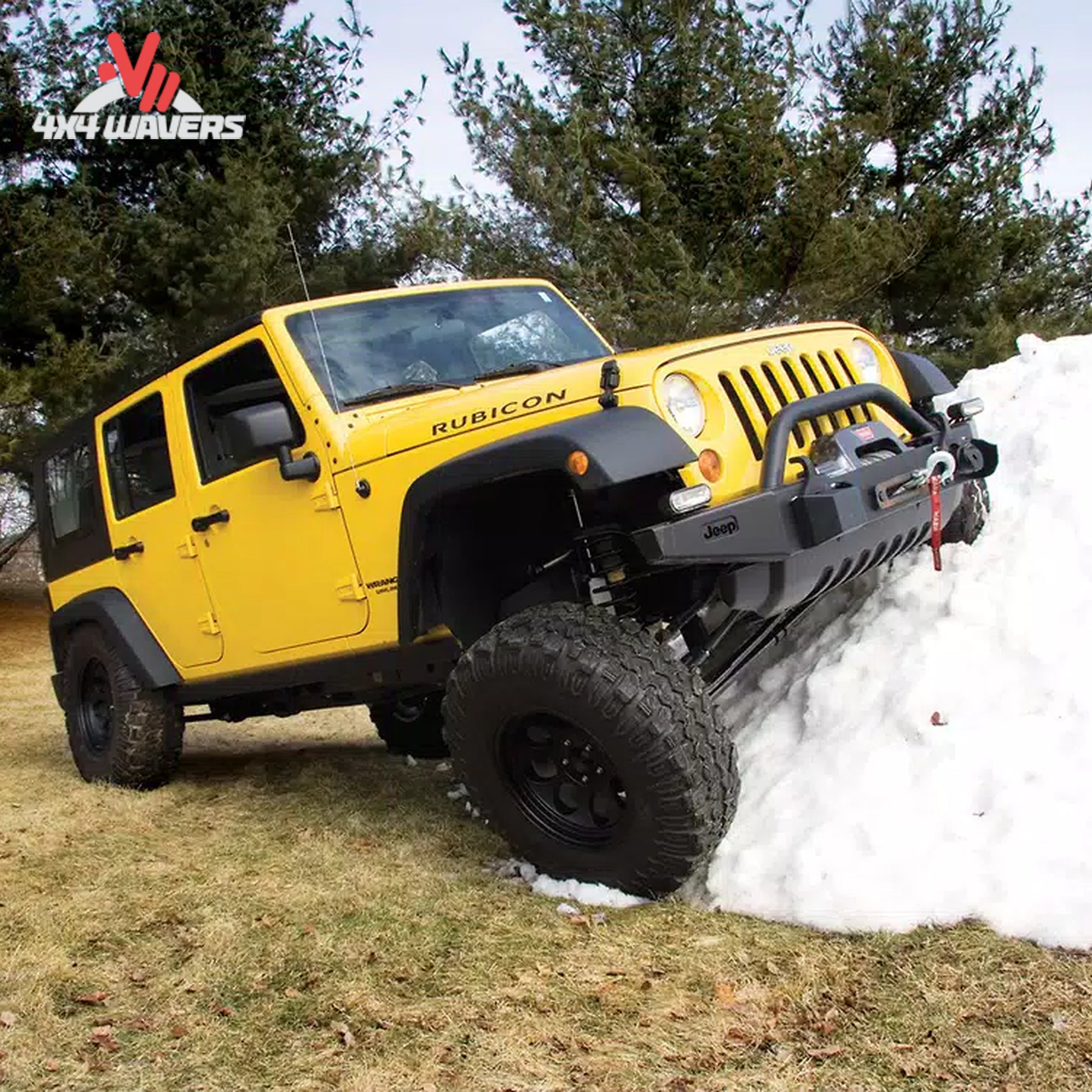 Installed Zone Offroad 4 inch suspension lift on Jeep Wrangler JK