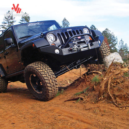 Jeep Wrangler Unlimited JKU with Zone Offroad lift kit and 35 inch tires