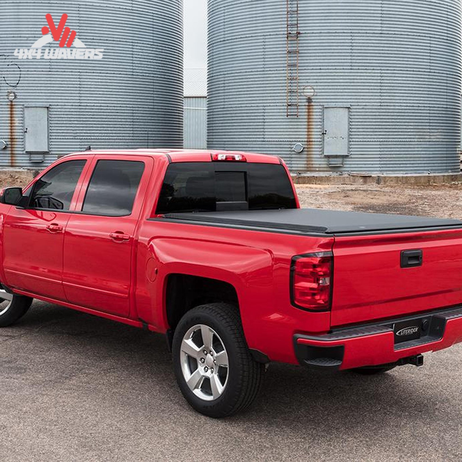 LITERIDER soft roll up tonneau cover black vinyl 31369 for Ford F-150 5.5 foot bed SKU BGPC_31369.