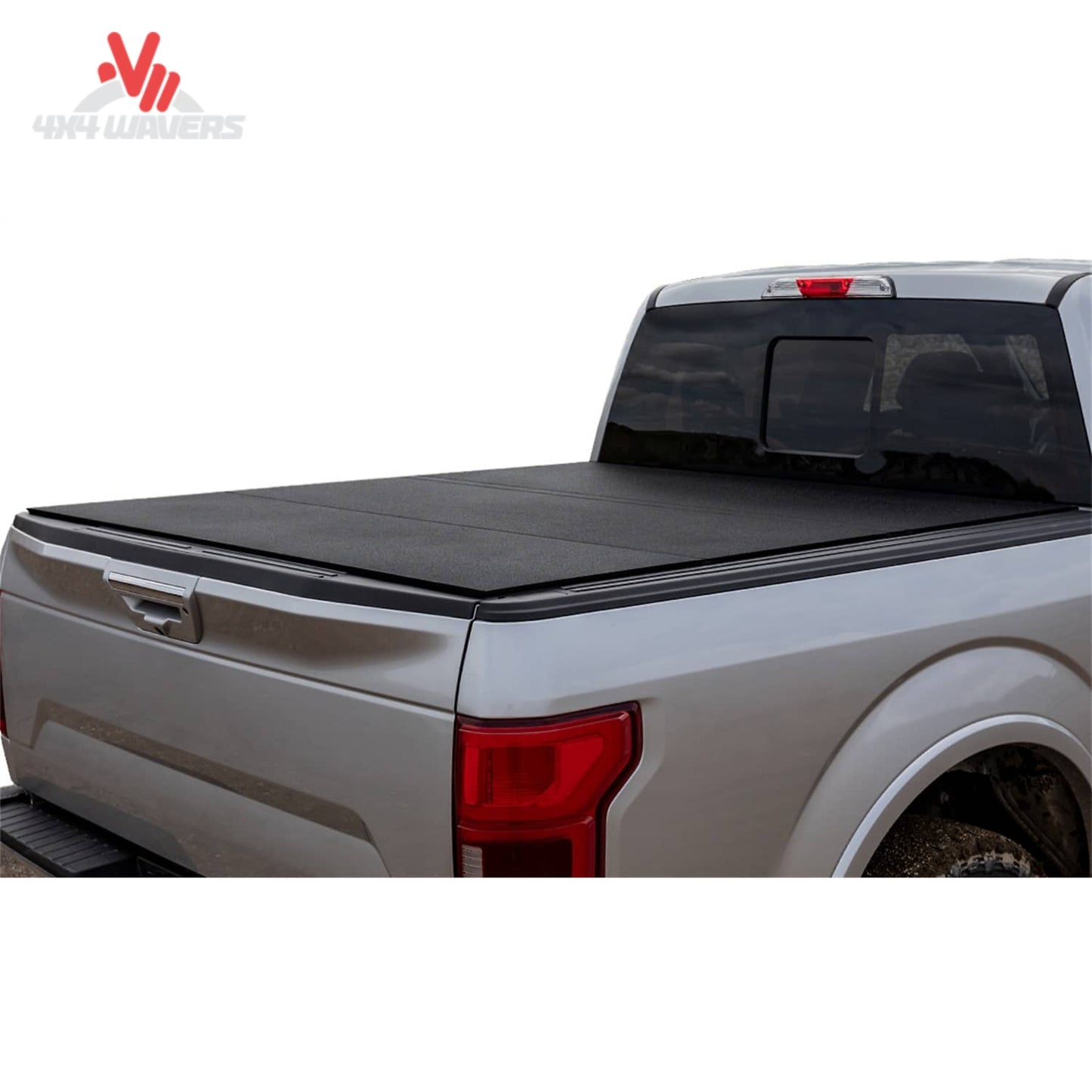 What does the LOMAX B3010019 hard tonneau cover look like on a Ford F-150 with a 5.5-foot truck bed?