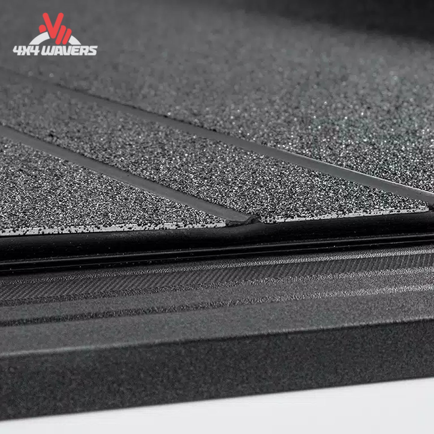 LOMAX Stance hard folding tonneau cover textured black urethane G3010029 for Ford F-150 6.5 foot bed.