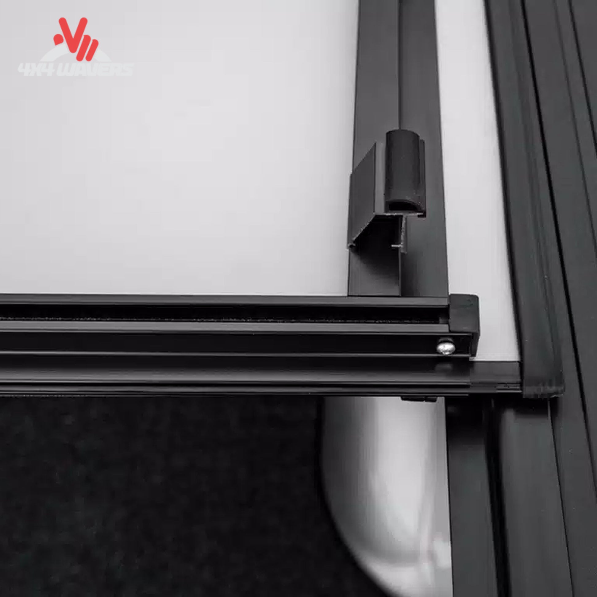 LOMAX Stance hard folding tonneau cover textured black urethane G3010029 for Ford F-150 6.5 foot bed.