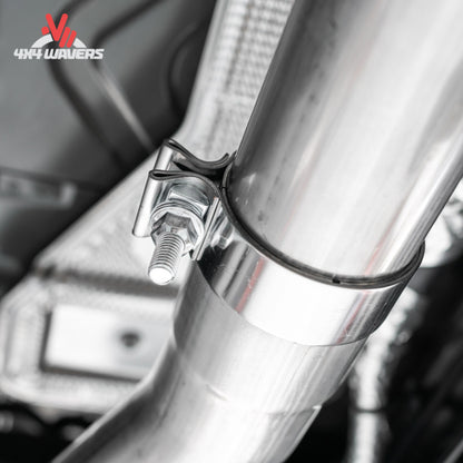 Precision mandrel-bent tubing maximizing exhaust flow for Bronco EcoBoost performance